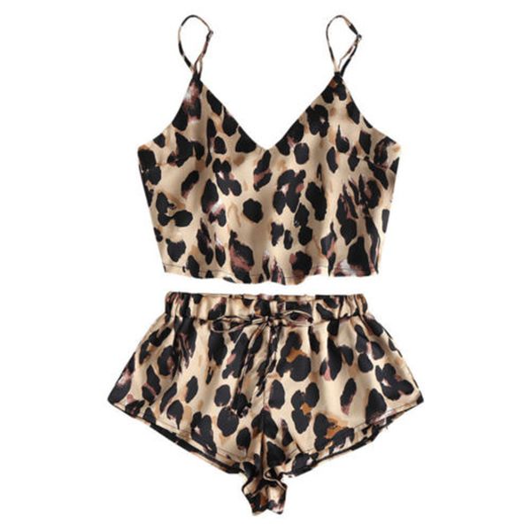 leopard women sleepwear sleeveless strap nightwear lace trim satin cami pajama sets lingerie intimate pijama mujer, Blue;gray
leopard women sleepwear sleeveless strap nightwear lace trim satin cami pajama sets lingerie intimate pijama mujer, Blue;gray