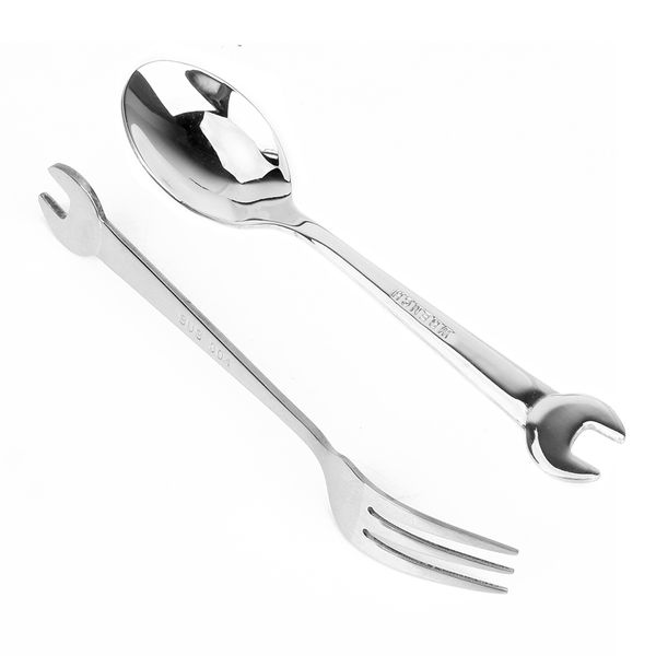 hoomin stainless steel spanner spoon fork wrench shape kitchen tools gadgets tableware cooking accessories
hoomin stainless steel spanner spoon fork wrench shape kitchen tools gadgets tableware cooking accessories
