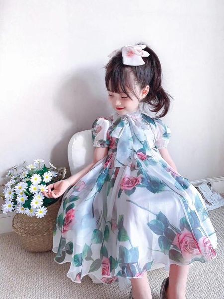 girls dress summer new fashion evening dress rose fairy catwalk banquet party holiday travel clothing, Red;yellow
girls dress summer new fashion evening dress rose fairy catwalk banquet party holiday travel clothing, Red;yellow