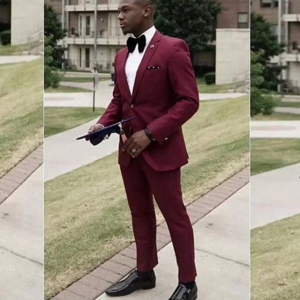 burgundy 2 piece men suits notched lapel two button prom suits slim fit blazer jacket men tuxedos groom wedding suits coat+pant, Black;gray
burgundy 2 piece men suits notched lapel two button prom suits slim fit blazer jacket men tuxedos groom wedding suits coat+pant, Black;gray