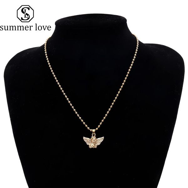 new fashion angel pendant choker necklace eco-friendly material alloy beads bohemain chian necklace women girl jewelry, Silver
new fashion angel pendant choker necklace eco-friendly material alloy beads bohemain chian necklace women girl jewelry, Silver