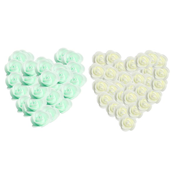 100pcs green 100pcs creamy white artificial foam rose flower head diy craft favor wedding banquet decoration
100pcs green 100pcs creamy white artificial foam rose flower head diy craft favor wedding banquet decoration
