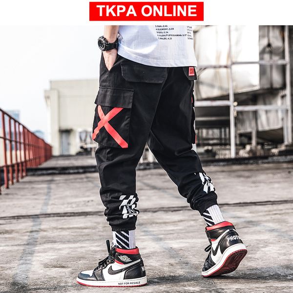 men streetwear cargo pants 2020 harajuku overalls men camouflage joggers pants hip hop korea trousers sweatpants 3xl, Black
men streetwear cargo pants 2020 harajuku overalls men camouflage joggers pants hip hop korea trousers sweatpants 3xl, Black