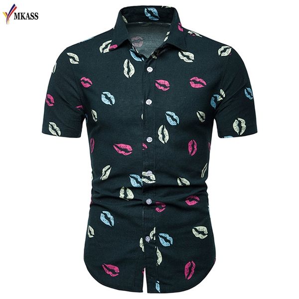 new summer men's casual hawaiian kiss shirt fashion personality slim pattern short sleeve shirt male brand clothing 5xl, White;black
new summer men's casual hawaiian kiss shirt fashion personality slim pattern short sleeve shirt male brand clothing 5xl, White;black