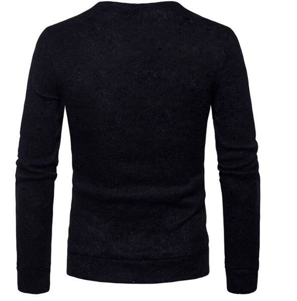 discount promotion new fashion casual trend men's round neck slim versatile diagonal button single-breasted sweater, White;black
discount promotion new fashion casual trend men's round neck slim versatile diagonal button single-breasted sweater, White;black