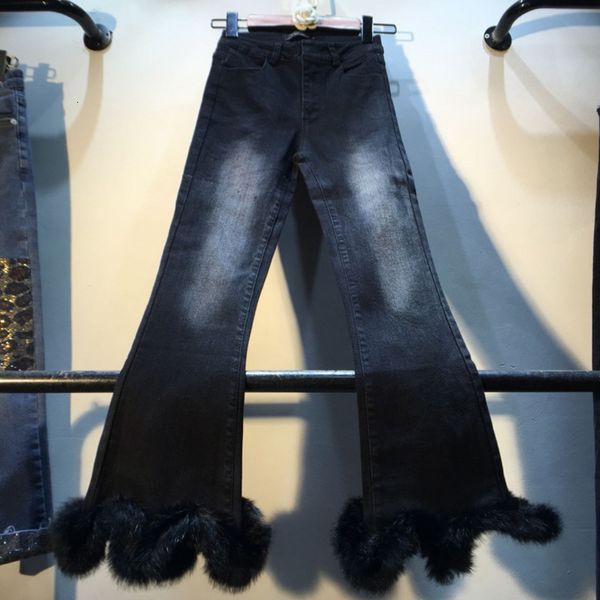 lanmrem 2019 autumn and winter new trousers wave fur high waist was thin elastic micro-la jeans women 19b-a473, Blue
lanmrem 2019 autumn and winter new trousers wave fur high waist was thin elastic micro-la jeans women 19b-a473, Blue