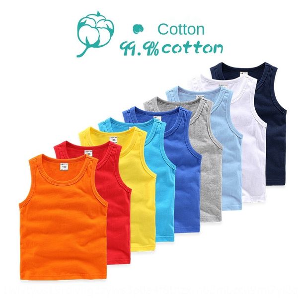 children's i-shaped vest cotton casual vest candy base shirt sweat-absorbing candy solid color children's sleeveless shirt, Blue
children's i-shaped vest cotton casual vest candy base shirt sweat-absorbing candy solid color children's sleeveless shirt, Blue