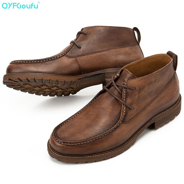 qyfcioufu men new retro spring autumn manual cow leather ankle riding equestrian round toe lace-up sewing martins boots, Black
qyfcioufu men new retro spring autumn manual cow leather ankle riding equestrian round toe lace-up sewing martins boots, Black