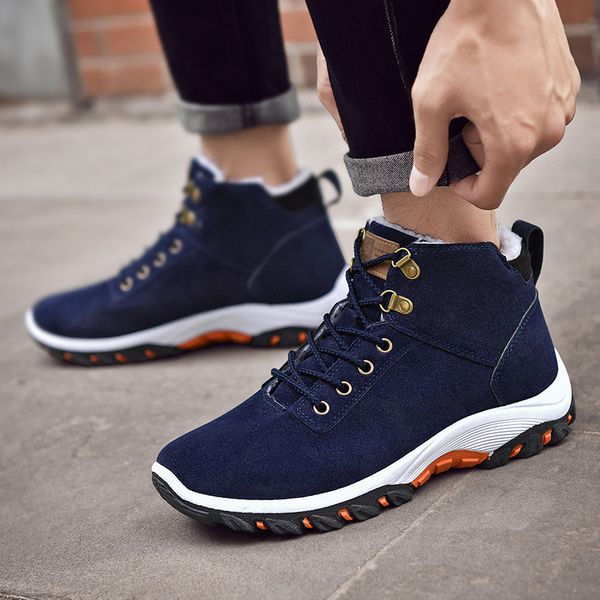 2019 winter men's boots warm boot with velvet male waterproof shoes chaussure mans casual shoes footwear male sneakers yasilaiya, Black
2019 winter men's boots warm boot with velvet male waterproof shoes chaussure mans casual shoes footwear male sneakers yasilaiya, Black