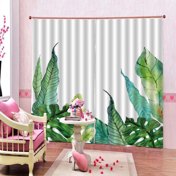 simple style tropical plants watercolor green leaves modern window curtain for bedroom home decor bedroom curtain
simple style tropical plants watercolor green leaves modern window curtain for bedroom home decor bedroom curtain