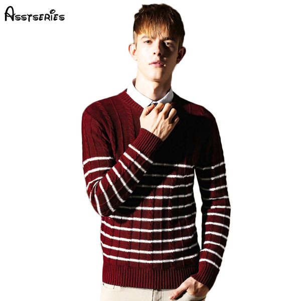 2018 autumn men's sweater o-neck collar men's knitted sweater casual cotton youth pullovers d79, White;black
2018 autumn men's sweater o-neck collar men's knitted sweater casual cotton youth pullovers d79, White;black
