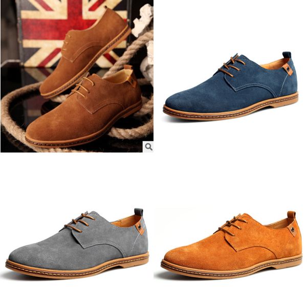 merkmak suede men leather shoes solid lace-up big size 38-48 casual shoes men's flats comfortable dress shoes male soft footwear, Black
merkmak suede men leather shoes solid lace-up big size 38-48 casual shoes men's flats comfortable dress shoes male soft footwear, Black
