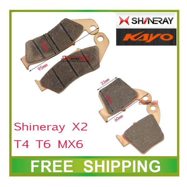 

shineray x2 x2x 250cc zhenglin mx6 kayo t4 t6 off road motorcycle dirt pit bike front rear brake pads accessories ing