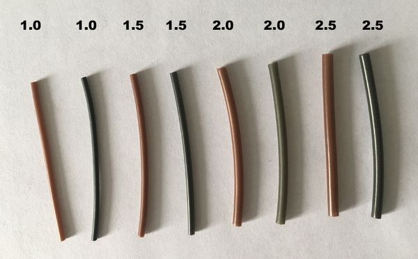 100 x shrink tube for carp fishings - heating shrink tube for fishings- brown / dark green carp fishing accessories
100 x shrink tube for carp fishings - heating shrink tube for fishings- brown / dark green carp fishing accessories