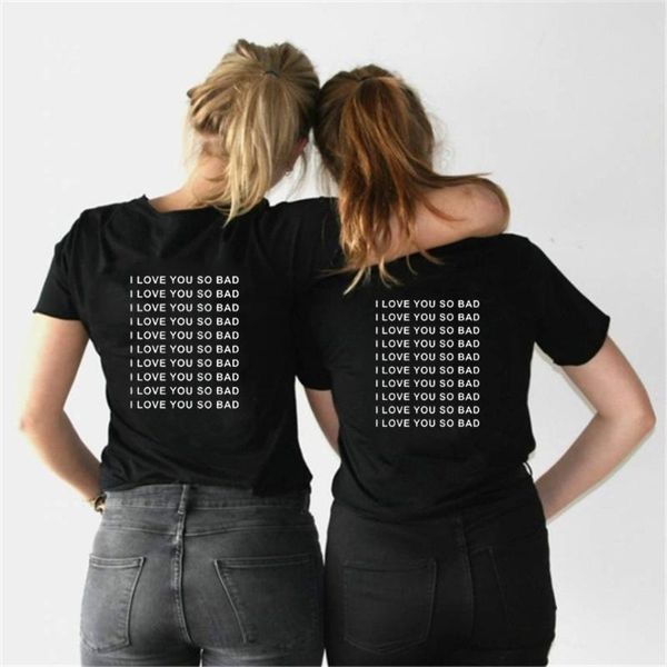 женский топ tee i love you so bad t-shirt женщины письмо печати смешные tshirt streetwear casual summer style tees тенниска femme kawaii, White
женский топ tee i love you so bad t-shirt женщины письмо печати смешные tshirt streetwear casual summer style tees тенниска femme kawaii, White
