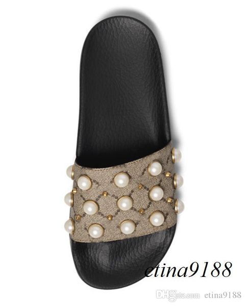 2018 mens and womens fashion rubber slides sandals with pearl effect and gold-toned studs boys and girls outdoor beach slippers, Black
2018 mens and womens fashion rubber slides sandals with pearl effect and gold-toned studs boys and girls outdoor beach slippers, Black