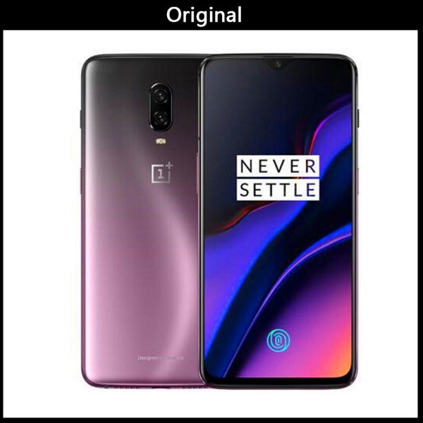 

Оригинальный Oneplus 6T 6 T 6 ГБ 128 ГБ На дисплее отпечатков пальцев Snapdragon 845 6.41 "Полноэкранный 19,5: 9 20MP мобильный телефон с двумя камерами