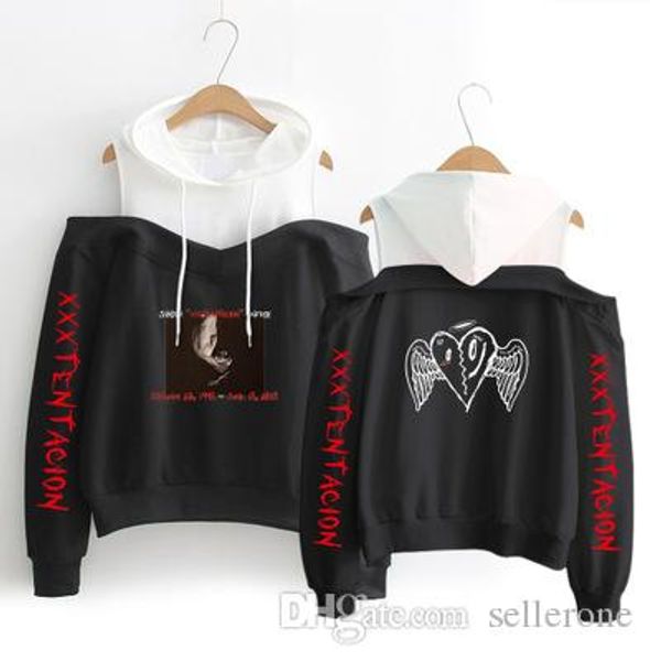 fashion leisure new xxxtentacion hoodie broken heart sweatshirt women hip hop rapper hooded hoodies streetwear off-shoulder hoodies coat, Black
fashion leisure new xxxtentacion hoodie broken heart sweatshirt women hip hop rapper hooded hoodies streetwear off-shoulder hoodies coat, Black