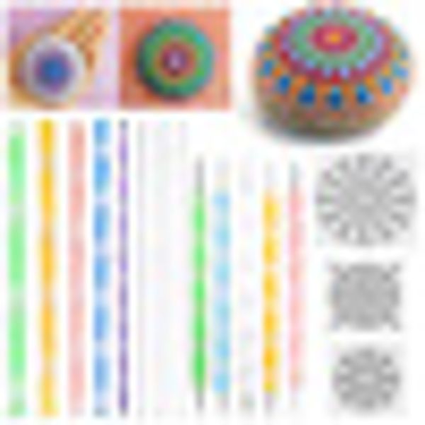 расставить инструменты для rock painting kit dot art rock pen краска трафарет diy ремесла, Black
расставить инструменты для rock painting kit dot art rock pen краска трафарет diy ремесла, Black