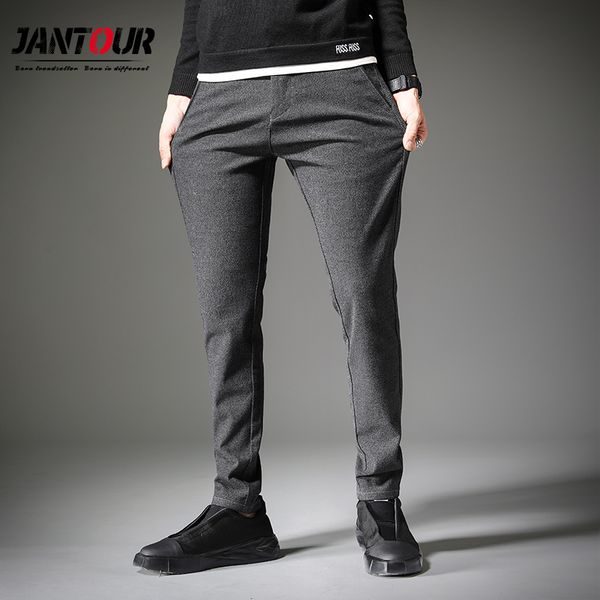 jantour brand autumn winter men's casual pants ground trousers men casual pants business straight size 33 34 36 38, Black
jantour brand autumn winter men's casual pants ground trousers men casual pants business straight size 33 34 36 38, Black