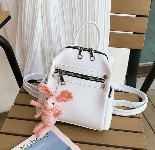 mini backpack girl new fashion ins popular versatile pu satchel backpack women travel bag