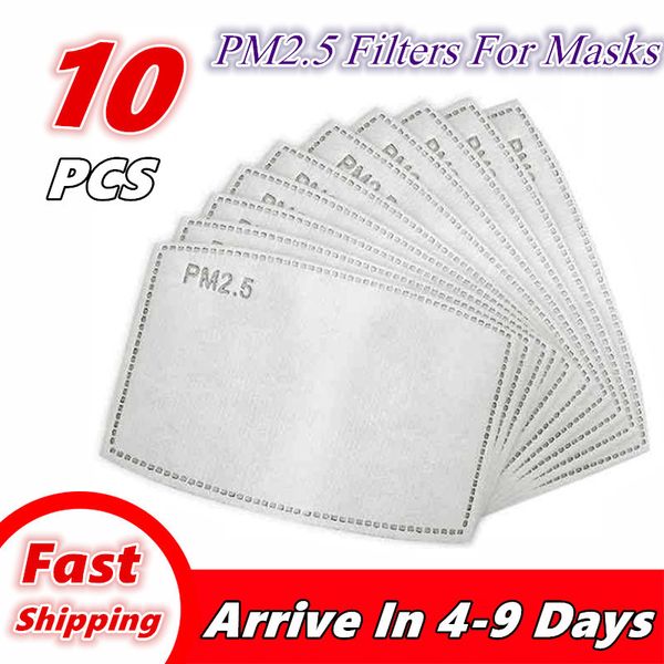 10 pcs pm2.5 filter for face mask anti haze mouth mask replaceable filter-slice 5 layers non-woven activated carbon filter masks gasket 008
10 pcs pm2.5 filter for face mask anti haze mouth mask replaceable filter-slice 5 layers non-woven activated carbon filter masks gasket 008