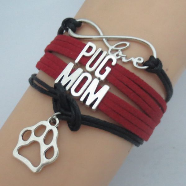 infinity love pet pug мама paw браслет подарок для породы животных собака paw print очарование для женщины и человека, Golden;silver
infinity love pet pug мама paw браслет подарок для породы животных собака paw print очарование для женщины и человека, Golden;silver