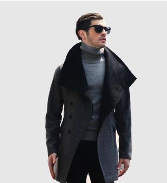 black woolen overcoat men wool coat business casual medium-long slim trench coat outerwear men coats winter fashion, Tan;black
black woolen overcoat men wool coat business casual medium-long slim trench coat outerwear men coats winter fashion, Tan;black