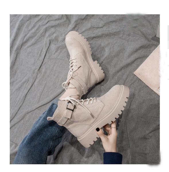grey martin boot female british wind 2019 new wild spring and autumn single boots short tube platform autumn models motorcycle short, Black
grey martin boot female british wind 2019 new wild spring and autumn single boots short tube platform autumn models motorcycle short, Black