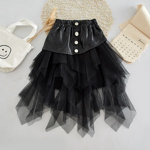 spring autumn girls tutu skirt baby pu skirt kids skirt children streetwear bottoms irregular layered mesh snap 2 to 14 yrs y200704
spring autumn girls tutu skirt baby pu skirt kids skirt children streetwear bottoms irregular layered mesh snap 2 to 14 yrs y200704
