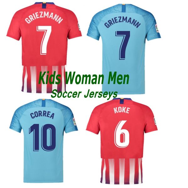 Трикотажные изделия для детей 18 19 «Атлетико» - домашняя лига чемпионов с короткими рукавами № 7 «Гризманн».
Трикотажные изделия для детей 18 19 «Атлетико» - домашняя лига чемпионов с короткими рукавами № 7 «Гризманн».