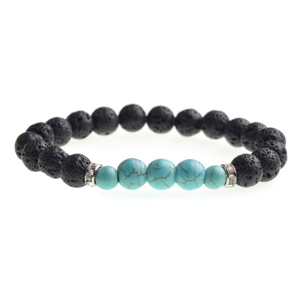 lava stone hand made men's and women's bracelets aromatherapy yoga temperament bracelet, Black
lava stone hand made men's and women's bracelets aromatherapy yoga temperament bracelet, Black