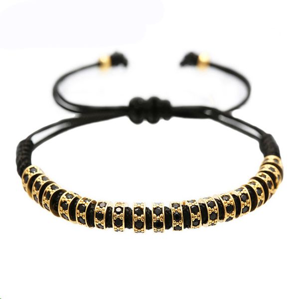 fashion stainless steel cutter bracelets for men women luxury braided macrame charm bracelets jewelry pulsera hombres, Golden;silver
fashion stainless steel cutter bracelets for men women luxury braided macrame charm bracelets jewelry pulsera hombres, Golden;silver