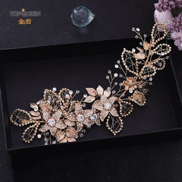 ueen golden bridal crown wedding hair jewelry rhinestone headpieces alloy flower wedding headband crystal hair tiara hp282, Golden;white
ueen golden bridal crown wedding hair jewelry rhinestone headpieces alloy flower wedding headband crystal hair tiara hp282, Golden;white