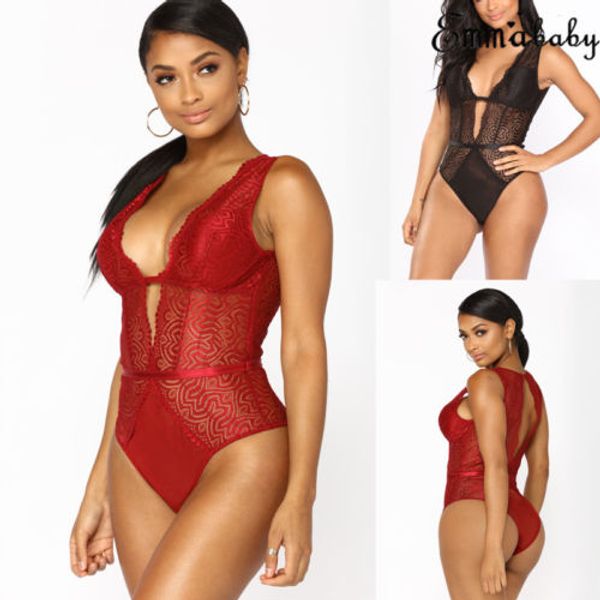 2019 women's soft lace bodysuit playsuit party romper club casual skinny solid ladies jumpsuit, Black;white
2019 women's soft lace bodysuit playsuit party romper club casual skinny solid ladies jumpsuit, Black;white