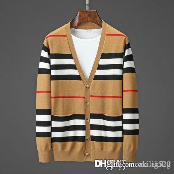 2019 mens designer sweaters women men's sweater casual thin brand striped sweater long-sleeved pullover pocket v-neck shirt clothing si, Black;brown
2019 mens designer sweaters women men's sweater casual thin brand striped sweater long-sleeved pullover pocket v-neck shirt clothing si, Black;brown