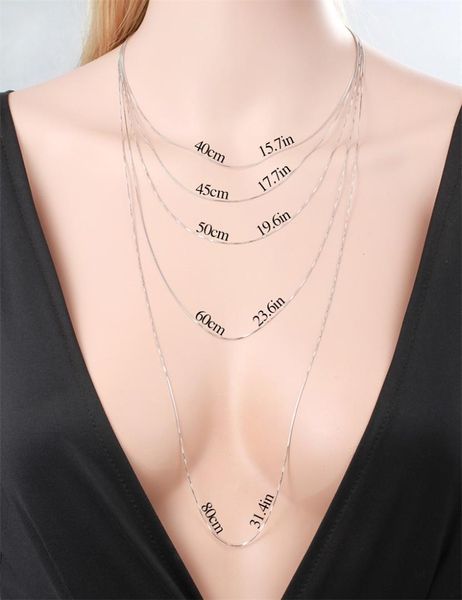 35cm-80cm tiny 925 sterling silver thin link slim box chain necklace women jewelry for girls italy kolye collier ketting 0.65mm
35cm-80cm tiny 925 sterling silver thin link slim box chain necklace women jewelry for girls italy kolye collier ketting 0.65mm