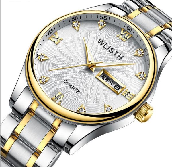 men's watches korean kim simple men's watch quartz watch fashion nightlight waterproof recreational double calendar steel belt, Slivery;brown
men's watches korean kim simple men's watch quartz watch fashion nightlight waterproof recreational double calendar steel belt, Slivery;brown
