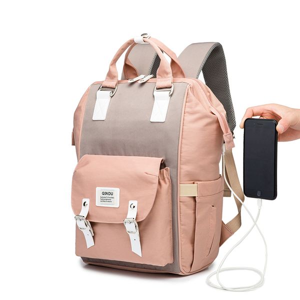 usb charging port baby diaper backpack soft changing pad stroller straps large capacity backpack nappy waterproof mom backpack
usb charging port baby diaper backpack soft changing pad stroller straps large capacity backpack nappy waterproof mom backpack
