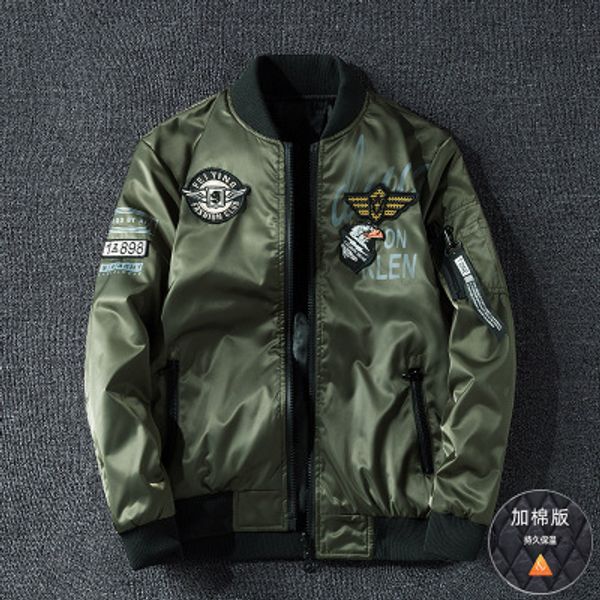 mens brand jacket casual thick flight suit fashion men autumn and winter jackets coat large size mens streetwear, Black;brown
mens brand jacket casual thick flight suit fashion men autumn and winter jackets coat large size mens streetwear, Black;brown