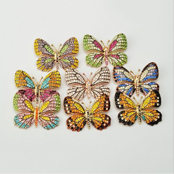 2019 alloy crystal animal shape butterfly brooches women's metal rhinestone insects banquet wedding brooch chic gifts, Gray
2019 alloy crystal animal shape butterfly brooches women's metal rhinestone insects banquet wedding brooch chic gifts, Gray