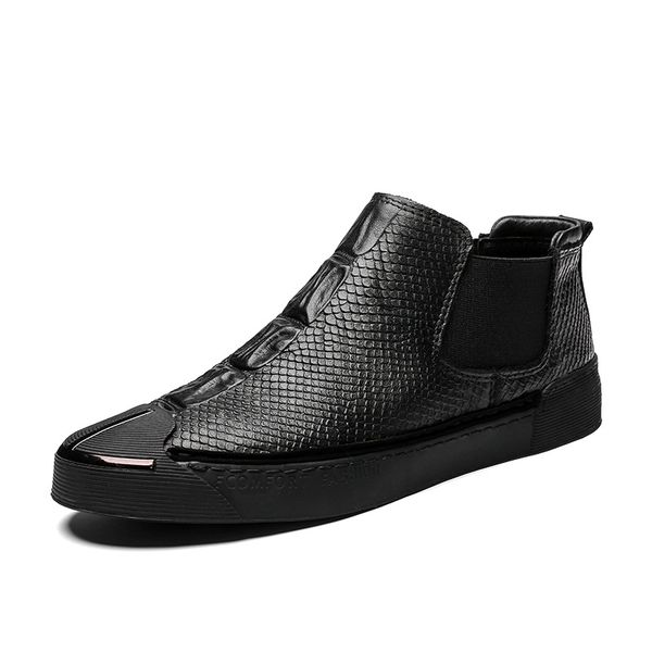 2019 men rubber boots luxury fashion fashion black boots casual slip-on waterproof ankle boots moccasins
2019 men rubber boots luxury fashion fashion black boots casual slip-on waterproof ankle boots moccasins
