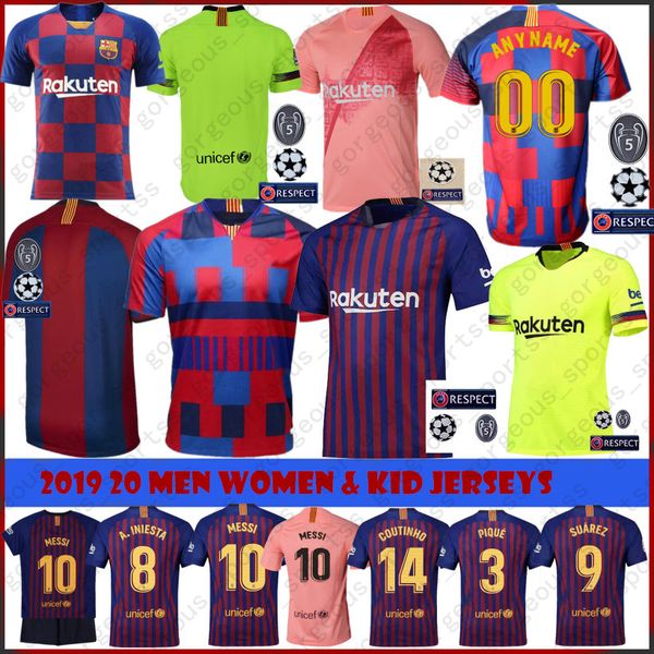 Thai 19 20 Barcelona Messi 10 Soccer Jerseys SUAREZ 9 MALCOM maillot de foot Barcelona jerseys PIQUE Vidal Dembele MEN kids women Jerseys
Thai 19 20 Barcelona Messi 10 Soccer Jerseys SUAREZ 9 MALCOM maillot de foot Barcelona jerseys PIQUE Vidal Dembele MEN kids women Jerseys