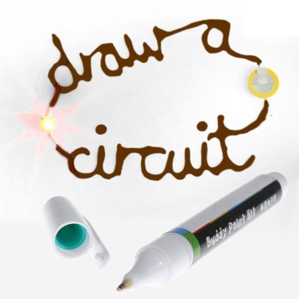 alloet dc 12v conductive ink pen electronic circuit draw repair pen diy maker gift in festival special oil organic solvent
alloet dc 12v conductive ink pen electronic circuit draw repair pen diy maker gift in festival special oil organic solvent