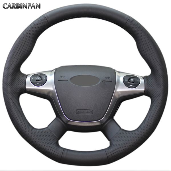 black artificial leather car steering wheel cover for focus 3 2012-2014 kuga escape 2013-2016
black artificial leather car steering wheel cover for focus 3 2012-2014 kuga escape 2013-2016