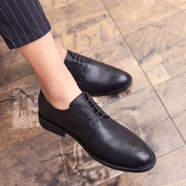 explosion models men's pointed business retro shoes men's fashion casual dress shoes wedding social dress, Black
explosion models men's pointed business retro shoes men's fashion casual dress shoes wedding social dress, Black