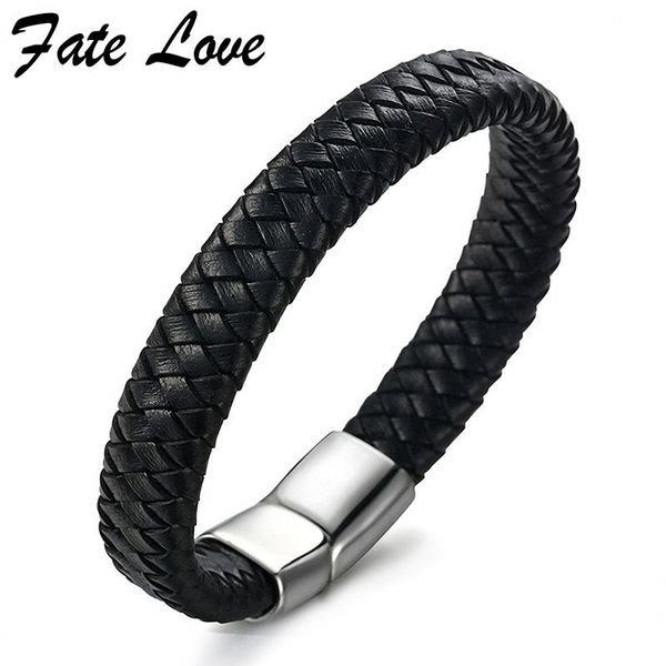 vintage leather bracelet men jewelry pulseira masculina stainless steel clasp handmade mens bracelets jewellery cool nice gift, Golden;silver
vintage leather bracelet men jewelry pulseira masculina stainless steel clasp handmade mens bracelets jewellery cool nice gift, Golden;silver