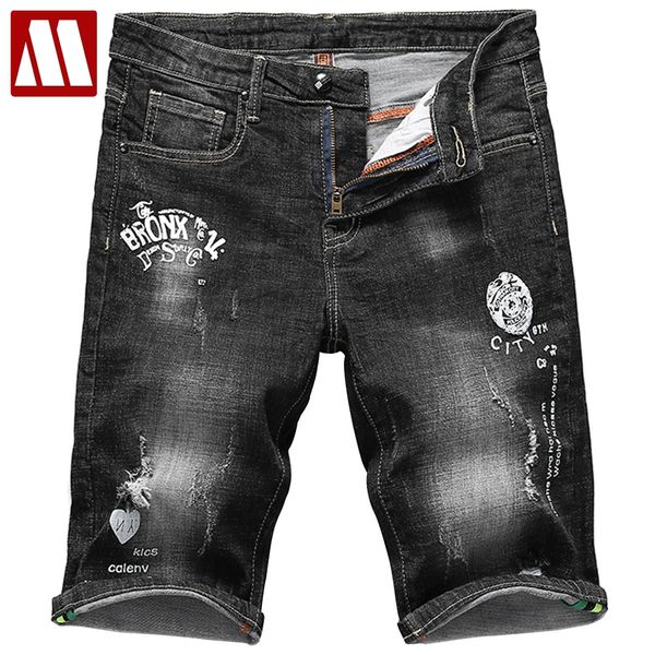 men denim shorts 2019 summer print black shorts straight stretch cotton short jeans bermuda male fashion brand clothes w28-40, Blue
men denim shorts 2019 summer print black shorts straight stretch cotton short jeans bermuda male fashion brand clothes w28-40, Blue