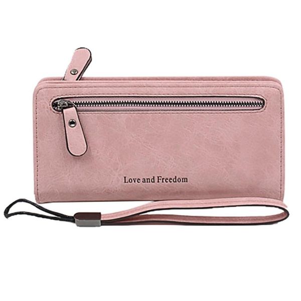 women wallets ladies retro matte long fold casual pure soild color zipper small fresh clutch bag coin wallet handbags money clip, Red;black
women wallets ladies retro matte long fold casual pure soild color zipper small fresh clutch bag coin wallet handbags money clip, Red;black
