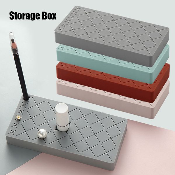 18 grid silicone cosmetic storage rack household lipstick storage rack bedroom multifunctional sswell
18 grid silicone cosmetic storage rack household lipstick storage rack bedroom multifunctional sswell
